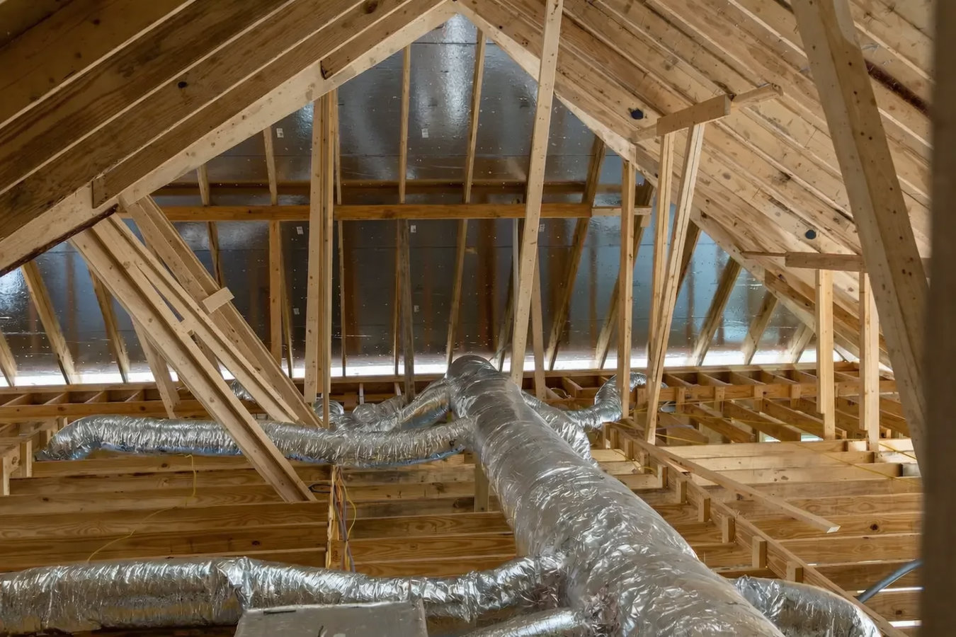 Attic air sealing